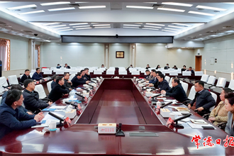 曹志強(qiáng)周振宇與華菱集團(tuán)黨委書記、董事長(zhǎng)肖尊湖一行座談