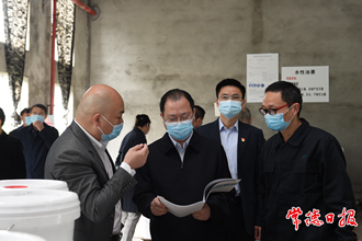 周振宇督導(dǎo)檢查安全生產(chǎn)、疫情防控工作