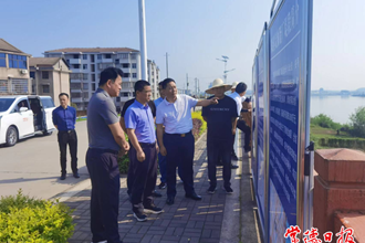 市領導深入桃源縣督導檢查防汛備汛工作