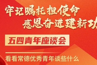 長圖｜五四青年座談會(huì)上，6名常德優(yōu)秀青年這樣說……