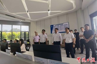 省水利廳調(diào)研組調(diào)研我市水利工作