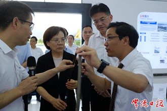 謝建輝率省新能源產(chǎn)業(yè)鏈調(diào)研組來常調(diào)研