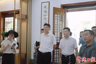 羅毅君在桃花源旅游管理區(qū)調(diào)研文旅發(fā)展工作