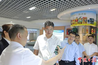 羅毅君在常德經(jīng)開區(qū)調(diào)研農(nóng)業(yè)農(nóng)村工作