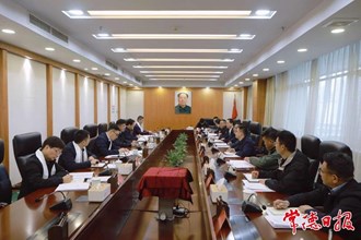 西藏隆子縣黨政代表團(tuán)來(lái)常學(xué)習(xí)考察 羅毅君主持座談