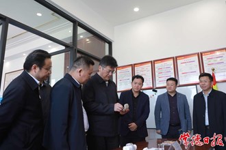 羅毅君調(diào)研鼎城區(qū)（常德高新區(qū)）經(jīng)濟(jì)社會(huì)發(fā)展情況