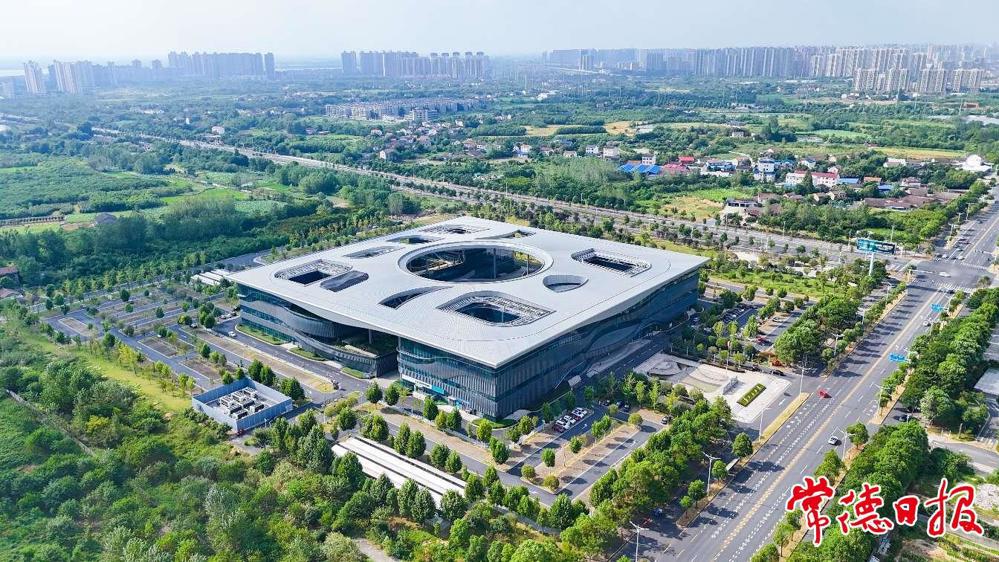 航拍常德市民之家