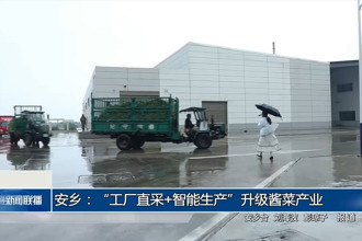 安鄉(xiāng)：“工廠直采+智能生產(chǎn)”升級(jí)醬菜產(chǎn)業(yè)