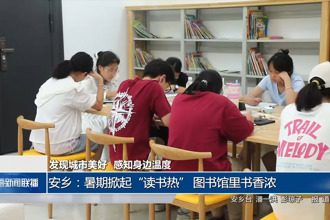 安鄉(xiāng)：暑期掀起“讀書(shū)熱” 圖書(shū)館里書(shū)香濃