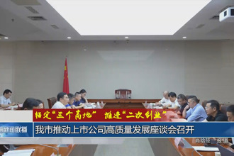 錨定“三個高地”推進“二次創(chuàng)業(yè)”(8月7日)