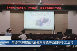 常德市博物館開展暑期陶瓷拼畫創(chuàng)意手工活動