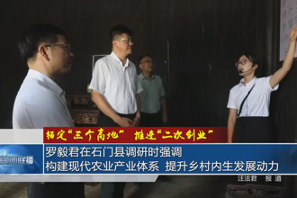 錨定“三個高地”推進“二次創(chuàng)業(yè)”(8月11日)