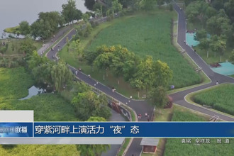 穿紫河畔上演活力“夜”態(tài)